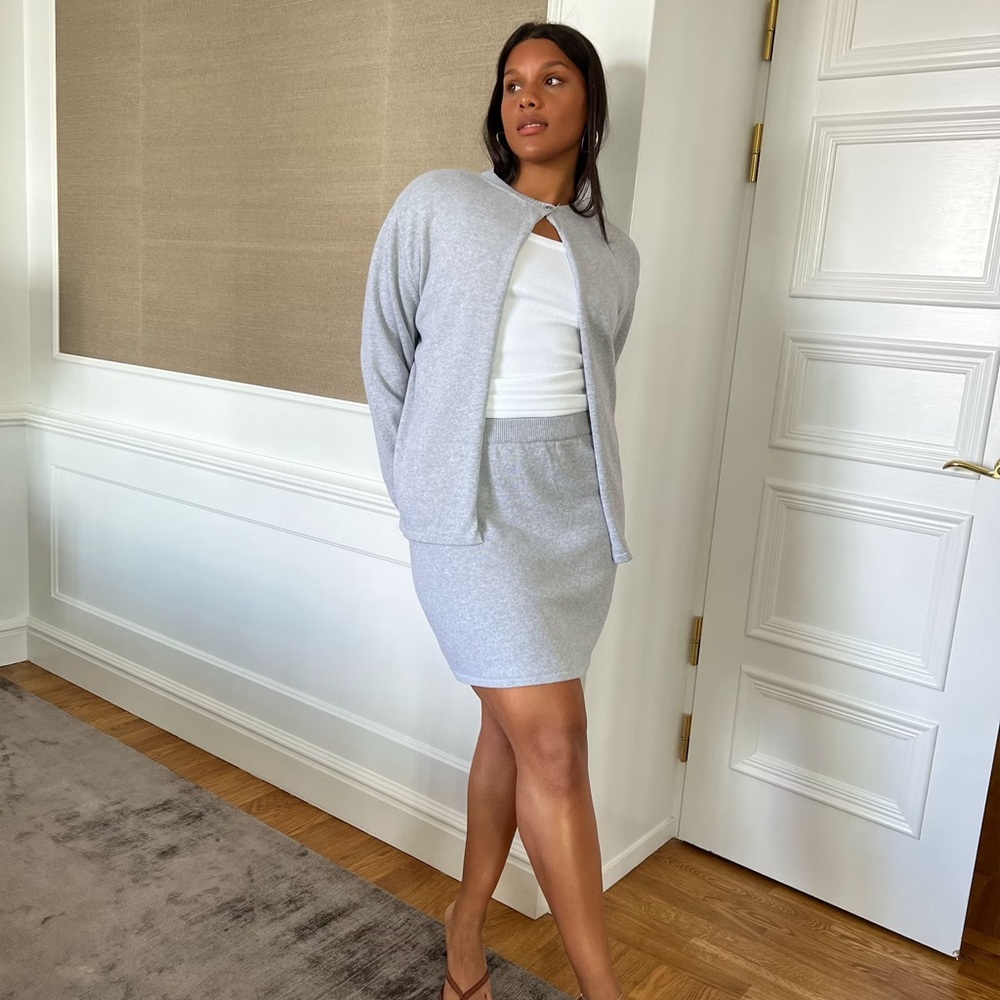 Djerf Avenue Knitted Mini Skirt